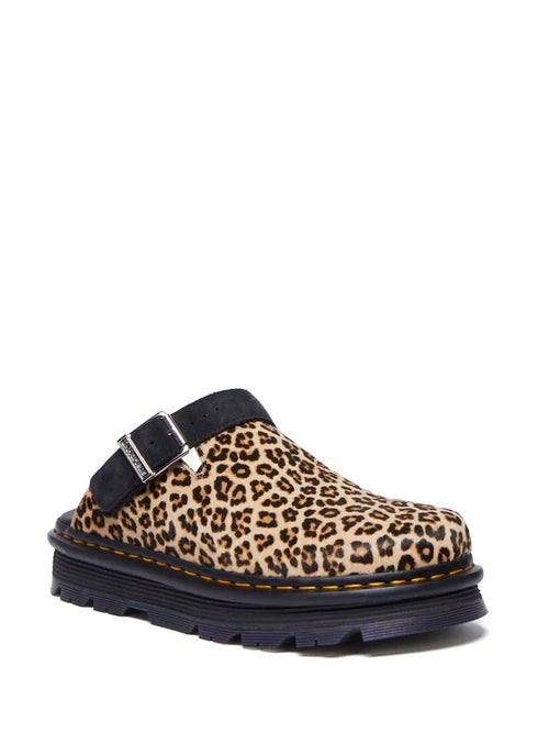 Women's Leopard Mules