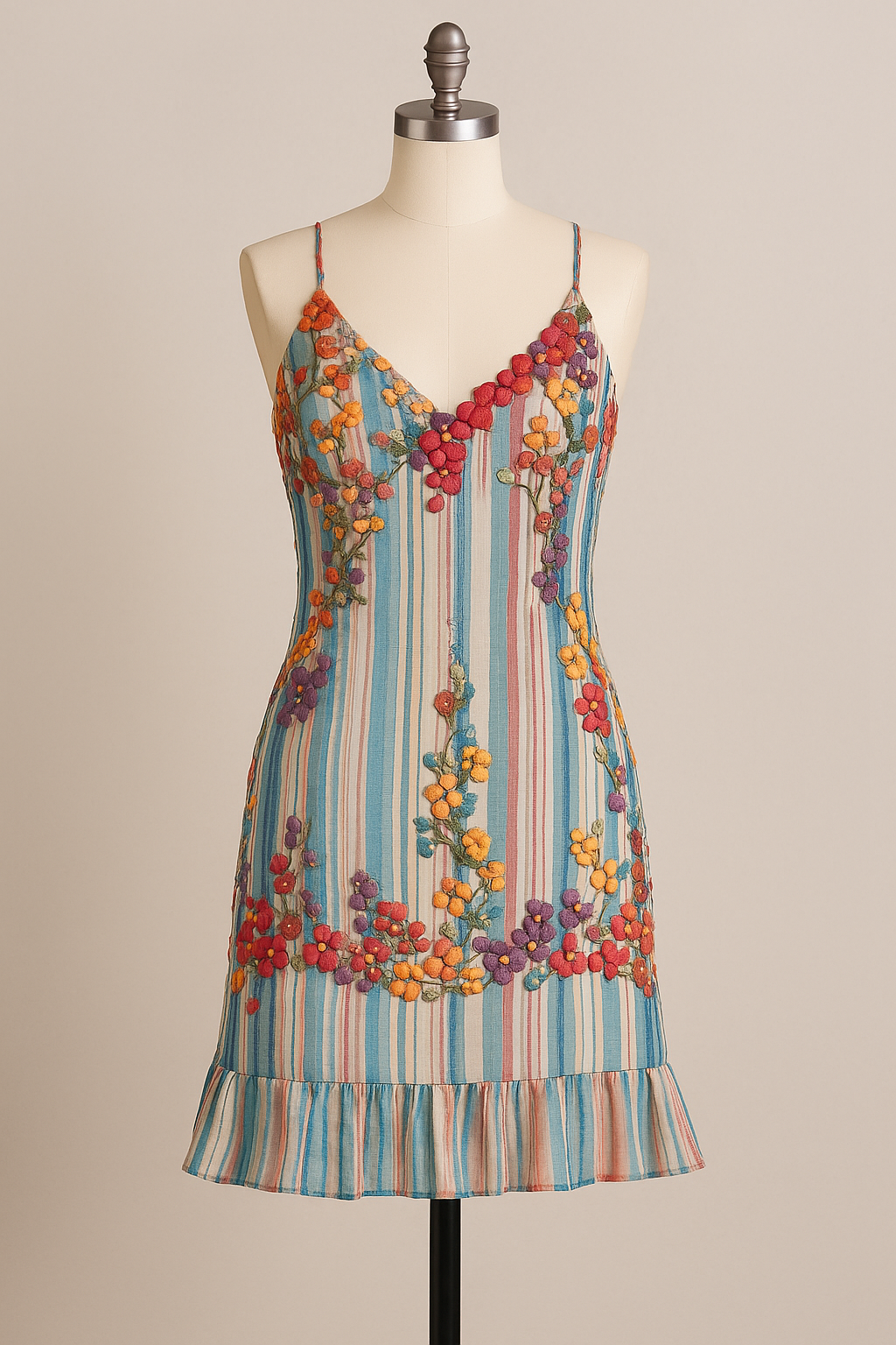 Vintage Floral Dress