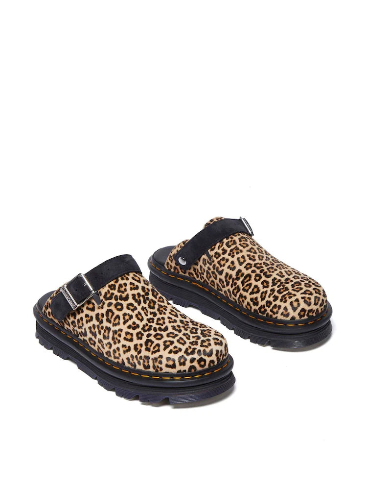 Women's Leopard Mules