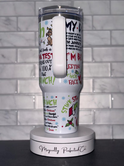Grinch 40oz Tumbler