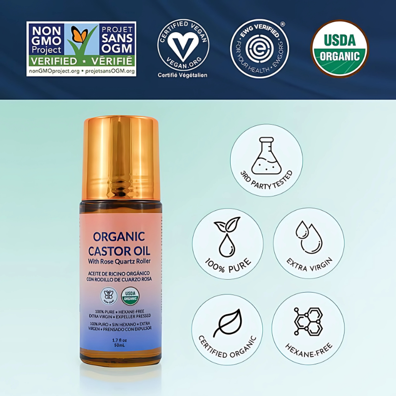 Organic Golden Castor Oil