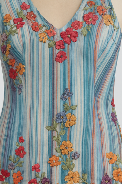 Vintage Floral Dress