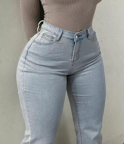 KIVINA Flare Leg Jeans