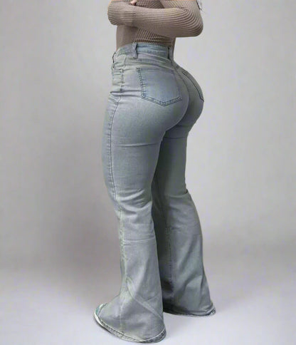 KIVINA Flare Leg Jeans