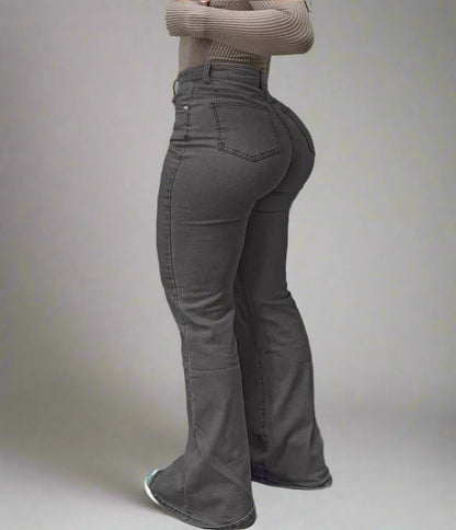 KIVINA Flare Leg Jeans