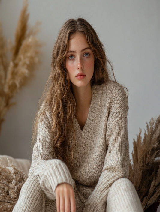 Knitted Oversized Loungewear Set