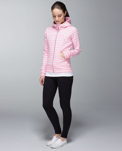 Pink Scuba Hoodie